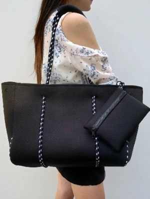 Solid Magnetic Closure Beach Tote Bag
