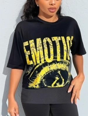 Abstract Letter Printed Streetwear T-shirts