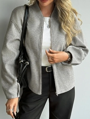 Crochet Cardigan Zipper Jackets