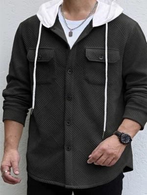 Patchwork Cardigan Long Sleeve Jackets