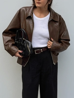 Fitted Lapel Long Sleeve Jackets
