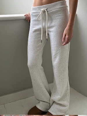 Drawstring Solid Color Mid-rise Pants