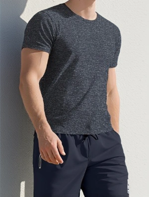 Solid Color Watercolor Leisure Tee