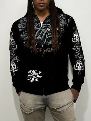 Dragon Panther Skull Printed Zipper Hoodies