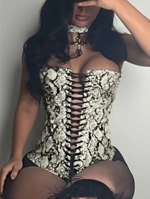 Snake Print Tie-wrap Strapless Cropped Tanks