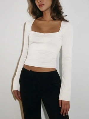 Patchwork Pullover Skinny T-shirts