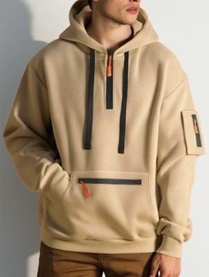 Pullover Hooded Long Sleeve Hoodies Sweatshirt