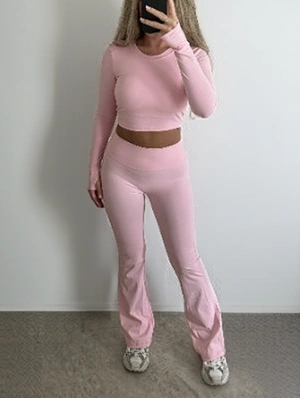 Solid Tie-wrap Cropped Bodycon Pant Sets
