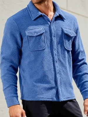 Patchwork Solid Color Casual Shirts