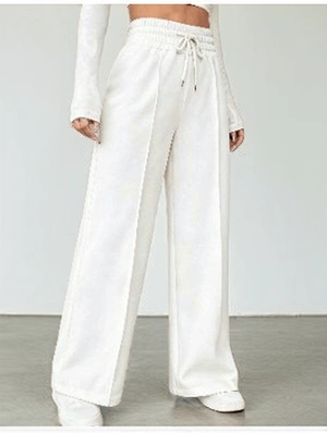 Plain Color Loose Wide Leg Pants