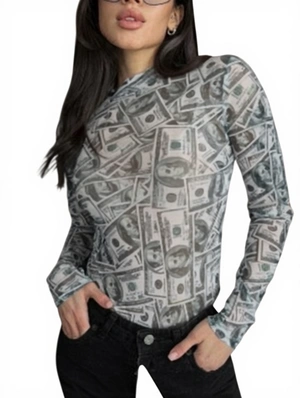 Dollar Skinny Clasp Bodysuits