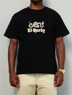 Letter Dragon Printed Baggy Tee