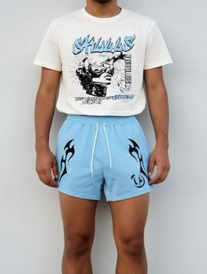 Men's Summer Figure T-Shirt And Shorts Set