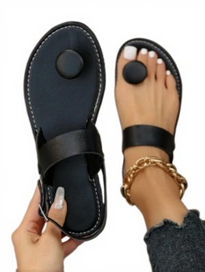 Open Toe Flip Flops Casual Sandals