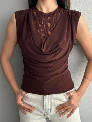 Solid Color Strapless Fitted Design Tops