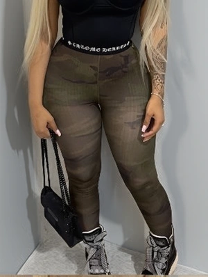 Camouflage Bodycon Legging Long Pants