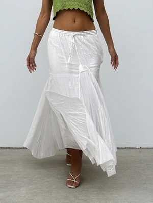 Boho Gauze Vacation Flowy Maxi Skirts