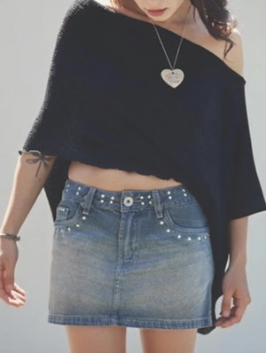 Boho Asymmetric Neckline Loose Solid Tshirts