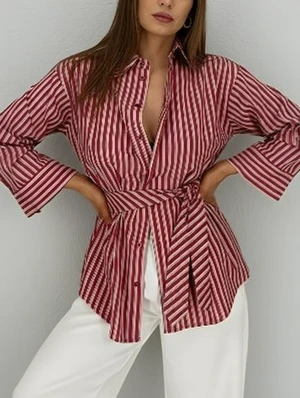 Fall Long Sleeve Single Breasted Blouses