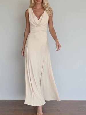 Pullover Maxi Sleeveless Dress