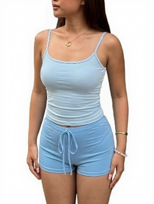 Tank Top Sleeveless Bodycon Short Sets