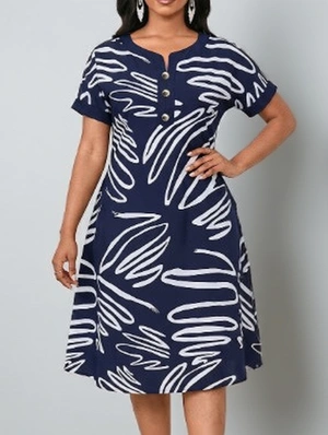Floral Elegant Summer Vacation Dress