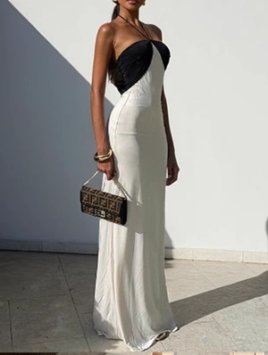 Halter Backless Bodycon Sheath Dress