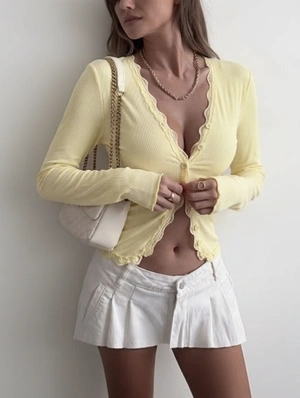 Pullover V Neck Long Sleeve Tshirt