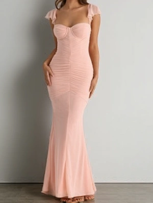 Pullover Pure Color High Rise Sleeveless Dress