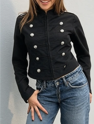 Vintage Style Long Sleeve Double Breasted Coat