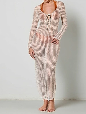 Chic Lace Cover Up Two Way Beach Dress