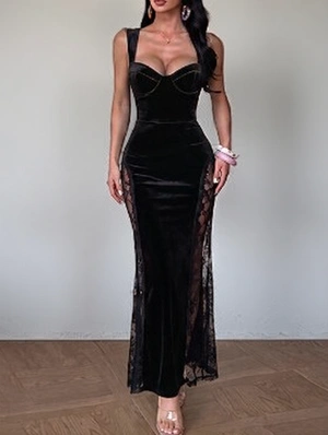 Spaghetti Straps Sheath Sleeveless Dress