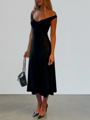 Patchwork Midi Sleeveless Dress