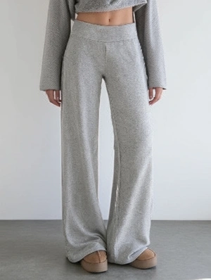 Low Rise Loose Straight Leg Casual Pants