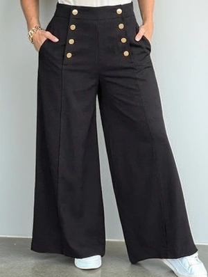 Pure Color Spandex High Rise Pants