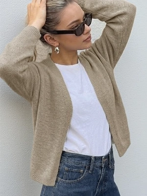 Cardigan V Neck Long Sleeve Coats