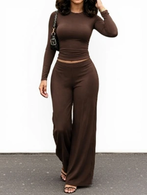 Sleek Stretch Lounge Pants Set