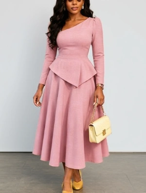Pullover Long Sleeve Spandex Skirt Sets