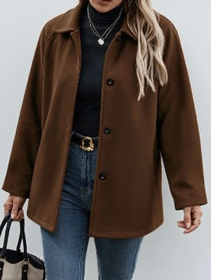 Baggy Lapel Long Sleeve Coats