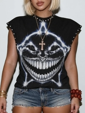 Grimace Star Printed Loose Rivet Tanks