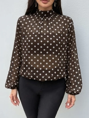 Sheer Pullover Simple Design Design Tops
